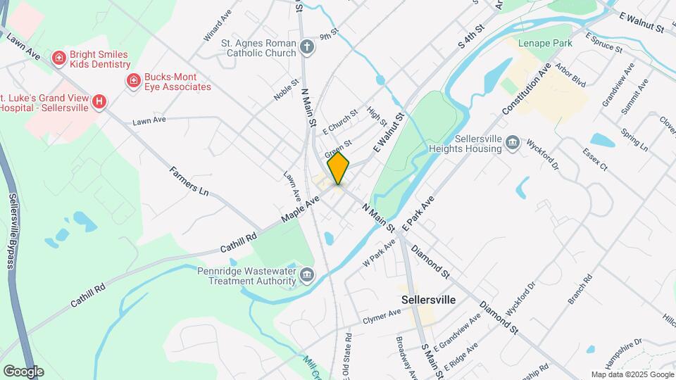 110 N Main St Map and Location Details