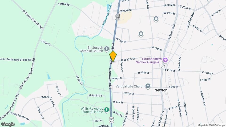 1121 Northwest Blvd Map and Location Details