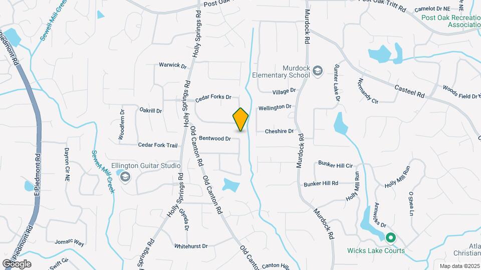 2795 Bentwood Dr Map and Location Details