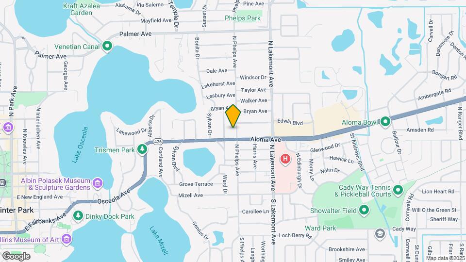 447 N Phelps Ave Map and Location Details