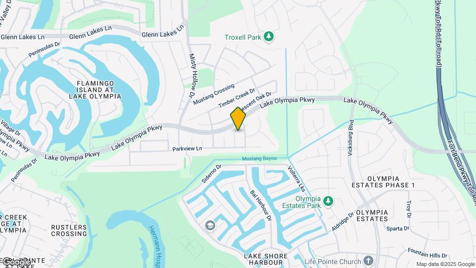 4611 Rainbow Valley Ct Map and Location Details