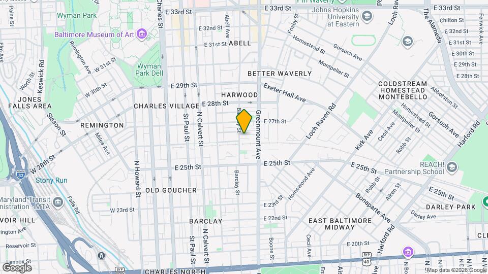 411 E Lorraine Ave Map and Location Details