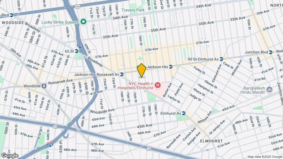 40-37 77th St Map and Location Details