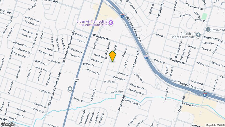 2301 Zinnia Ct Map and Location Details