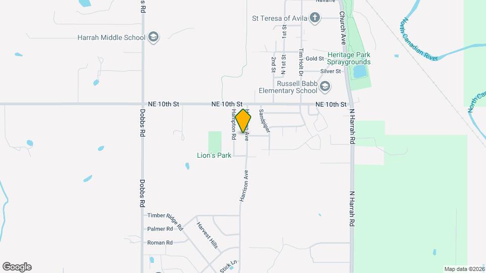 921 Harrison St Map and Location Details