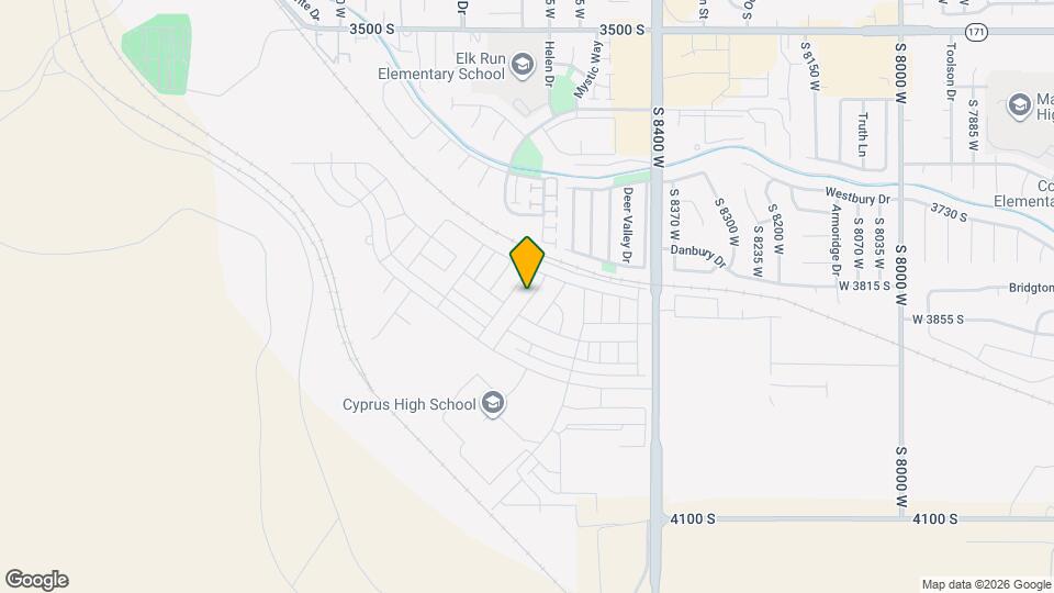3826 S Landmark Ln Map and Location Details