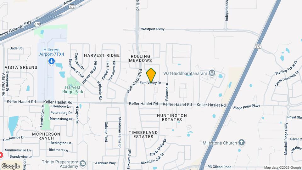 4548 Fern Valley Dr Map and Location Details