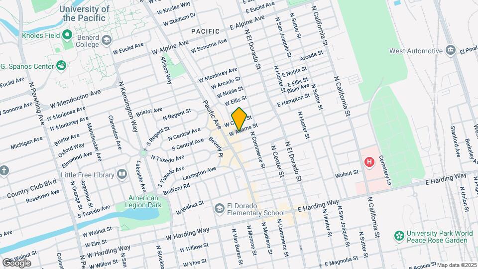 152 W Adams St Mapa y Detalles de la Ubicación