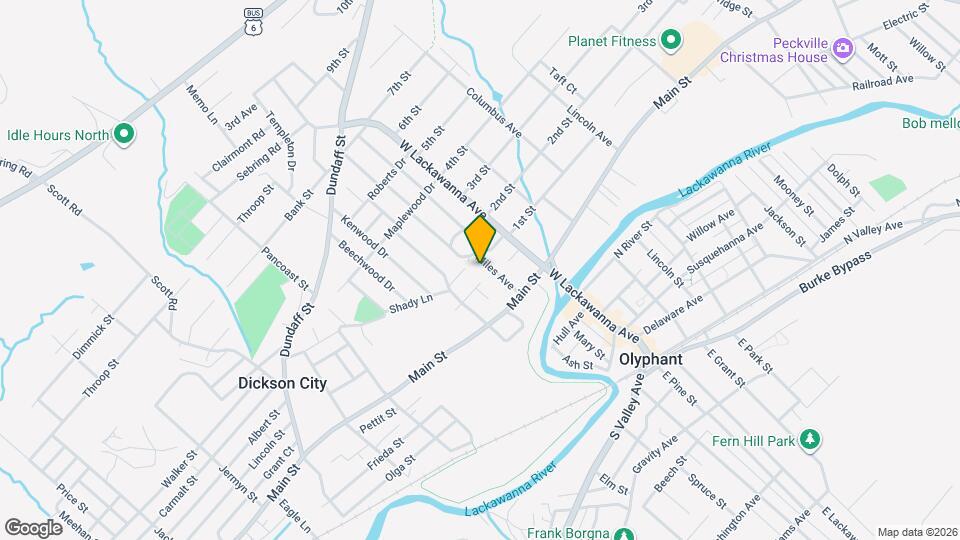 517 Miles Ave Map and Location Details