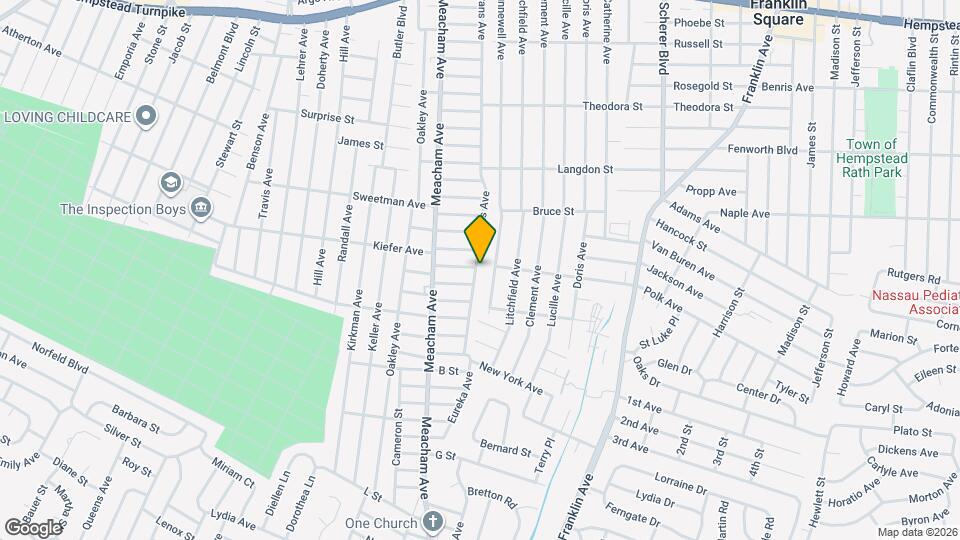 335 Evans Ave Mapa y Detalles de la Ubicación