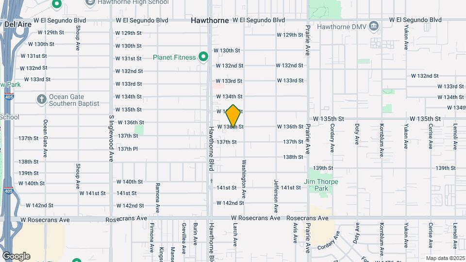 4342 W 136th St Map and Location Details