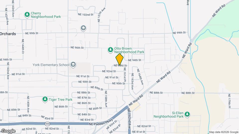 16009 NE 93rd St Mapa y Detalles de la Ubicación