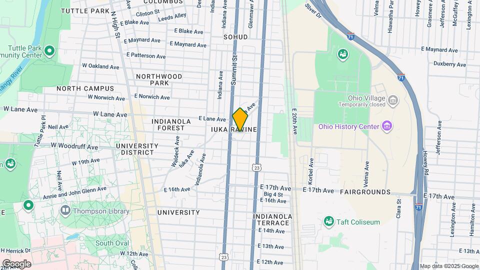 2074 Iuka Ave Mapa y Detalles de la Ubicación
