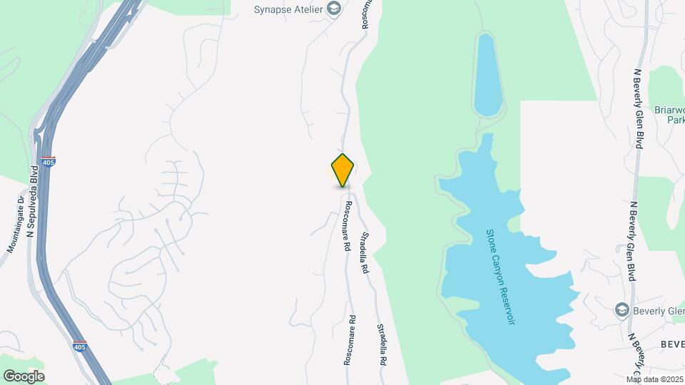 2301 Roscomare Road Map and Location Details