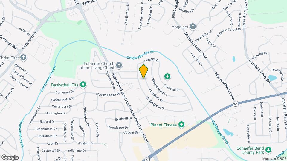 2793 Aberdeen Dr Map and Location Details