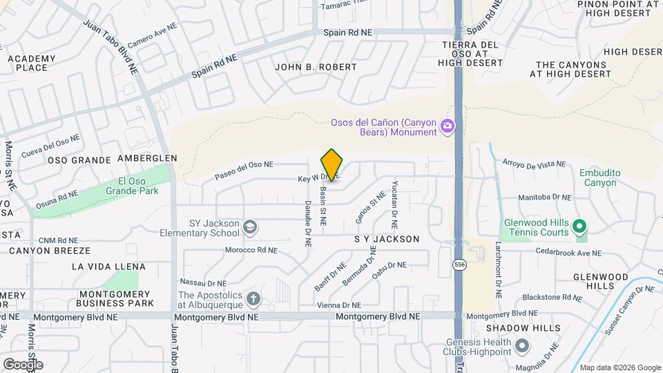 12013 Kashmir St NE Map and Location Details