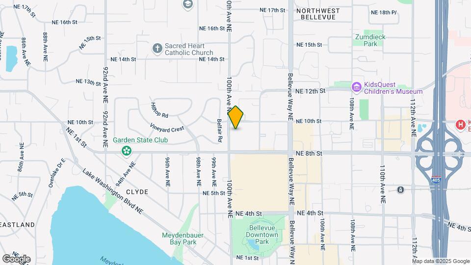922 100th Ave NE Mapa y Detalles de la Ubicación