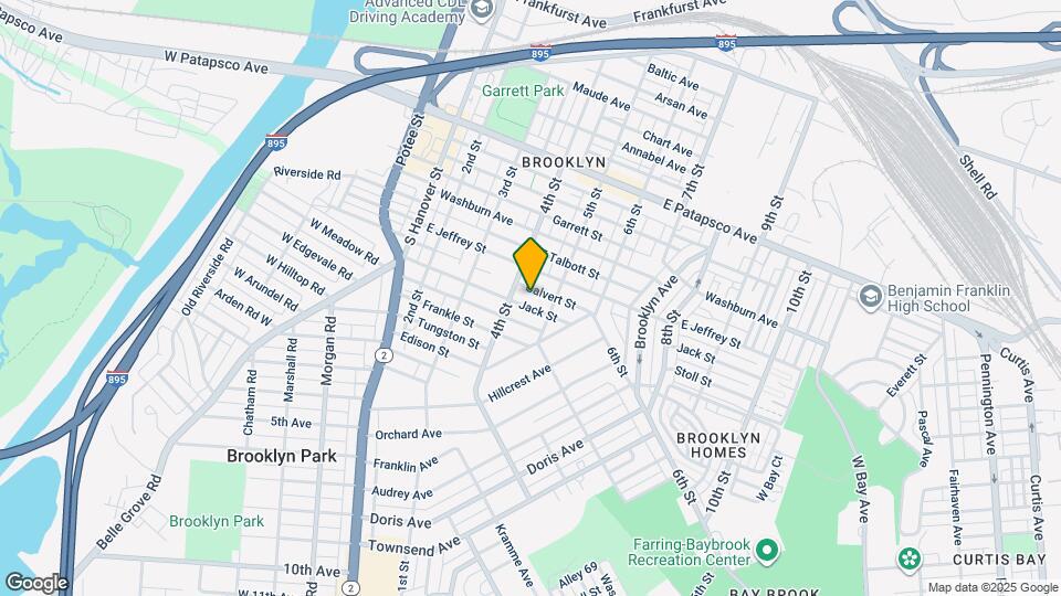 402 Jack St, Unit 2nd Map and Location Details