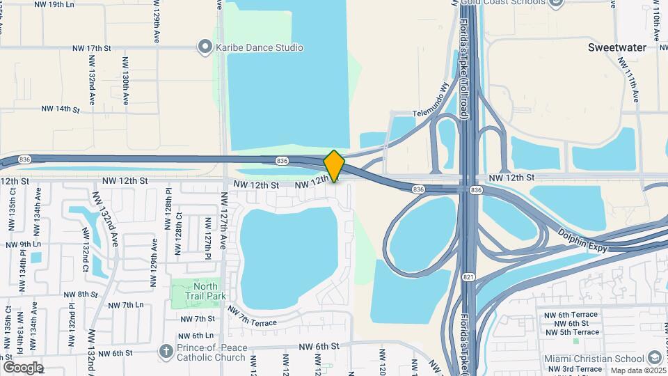 1178 NW 123rd Pl Map and Location Details