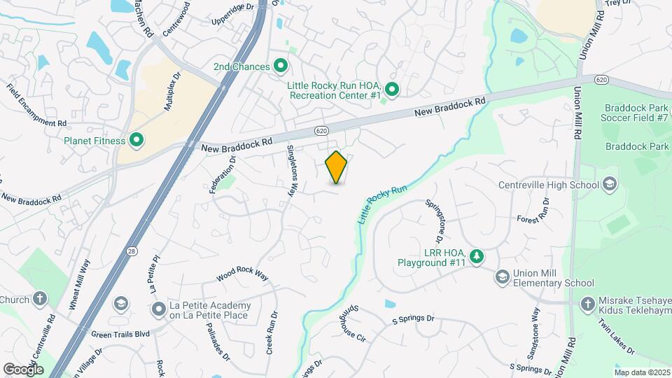 13908 Winding Ridge Ln Map and Location Details