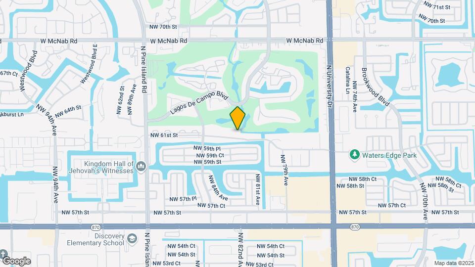 8205 NW 61st St, Unit B108 Map and Location Details