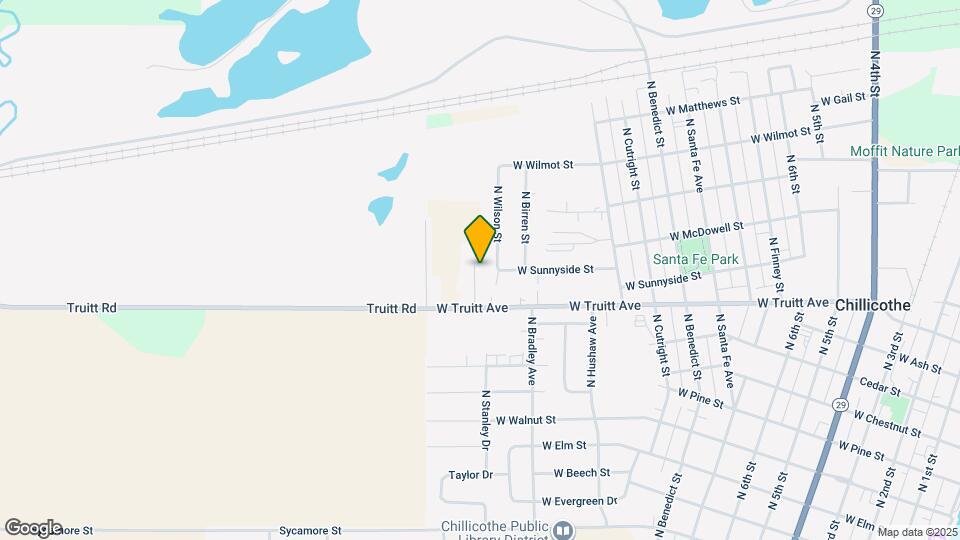 1405 N Bayberry Ct Map and Location Details