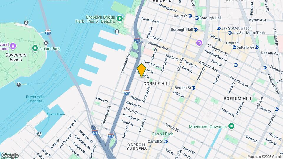 157 Kane St Mapa y Detalles de la Ubicación