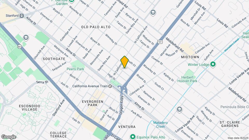 2303 Ramona St Map and Location Details