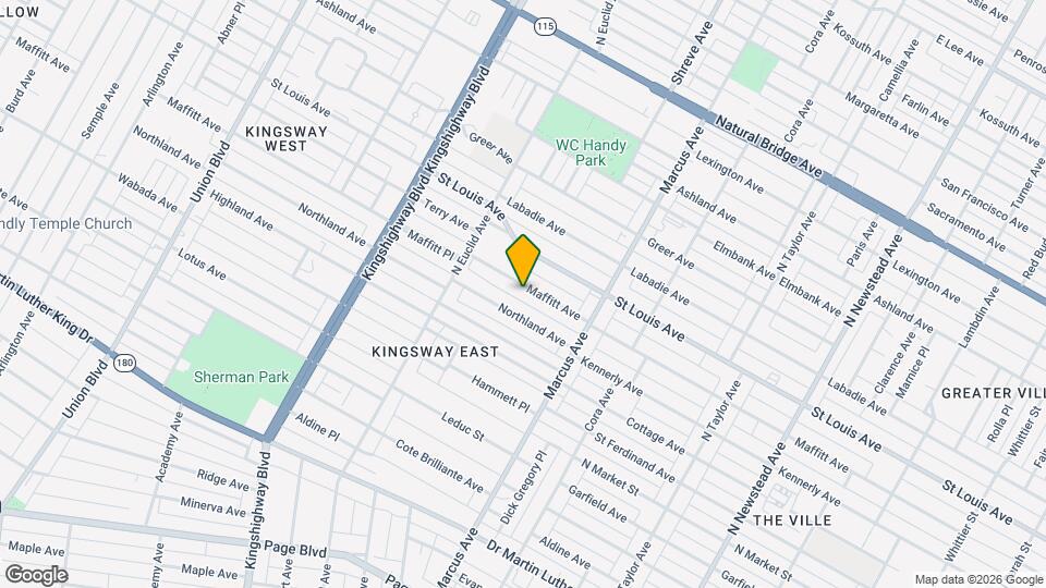 4776 Maffitt Ave, Unit B Map and Location Details
