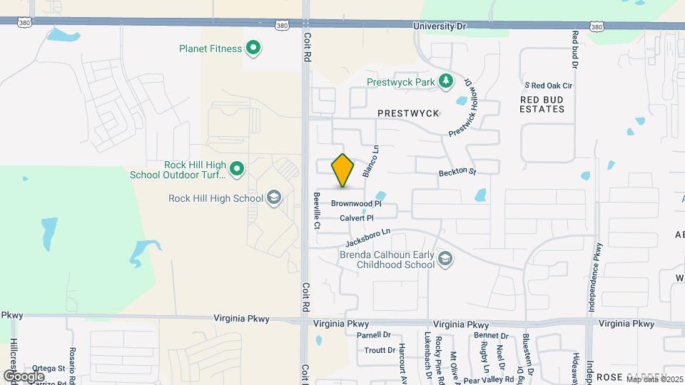 10929 Big Spring Trail Map and Location Details