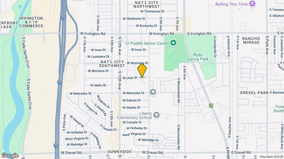 407 W Utah St Map and Location Details