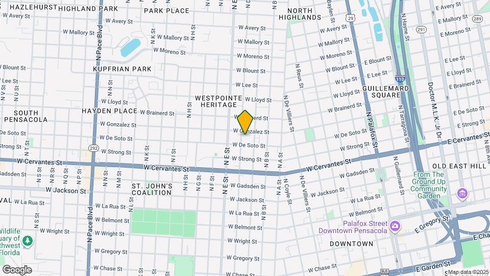 1010 N D St Map and Location Details