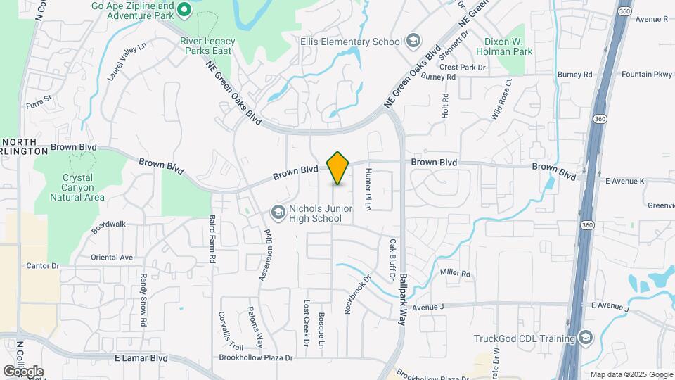 2219 Lavon Creek Ln Map and Location Details