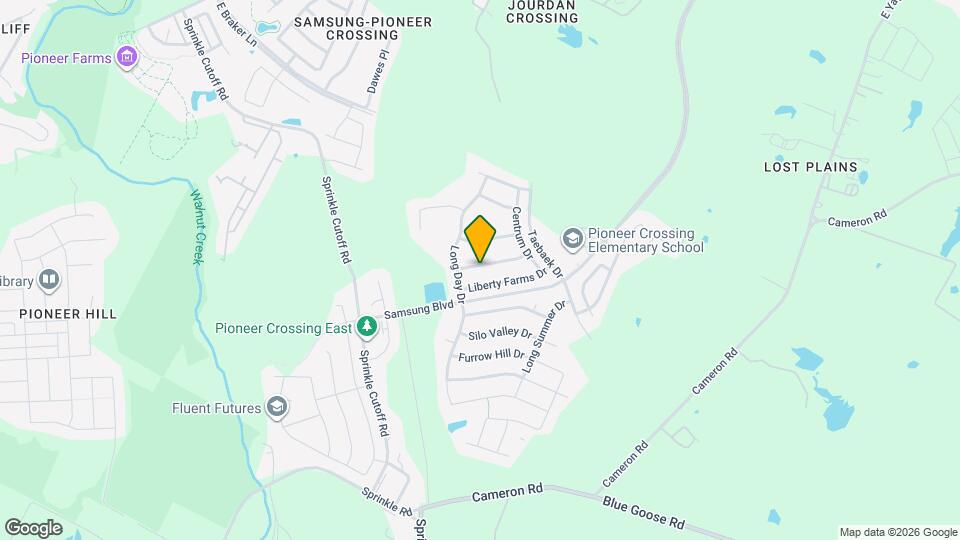 11021 Boundless Valley Dr Map and Location Details