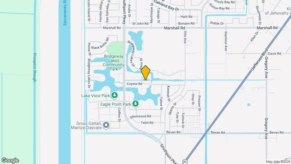 3550 Coyote Rd Map and Location Details