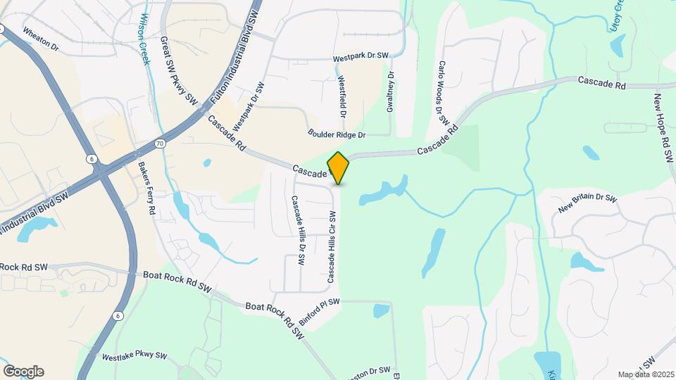 5245 Cascade Hills Cir SW Map and Location Details
