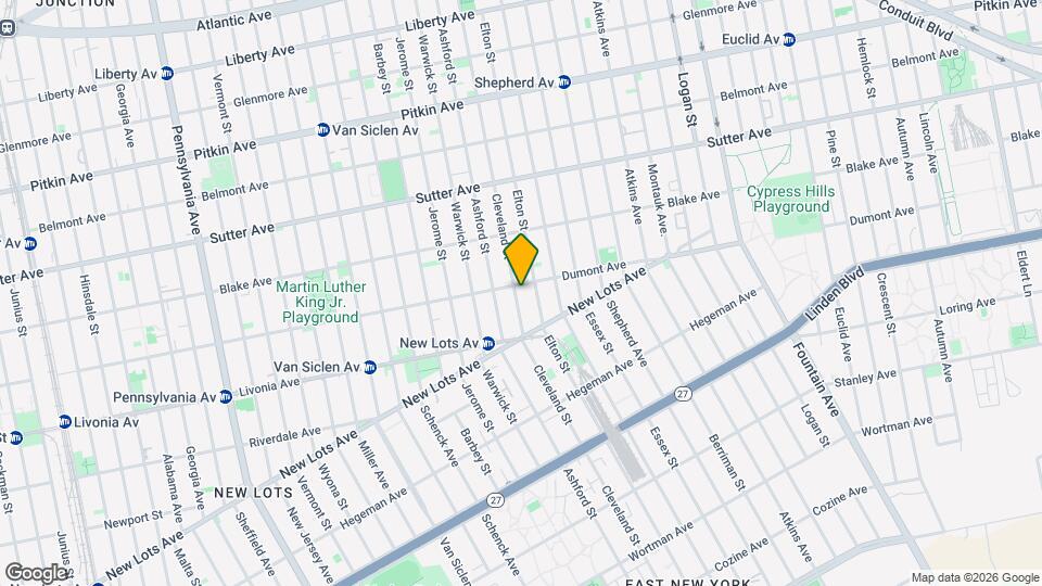 CLEVELAND STREET Map and Location Details