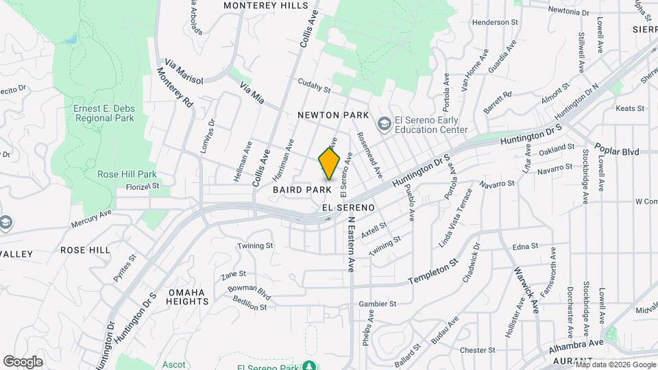 3554 Locke Ave, Unit Locke Mapa y Detalles de la Ubicación