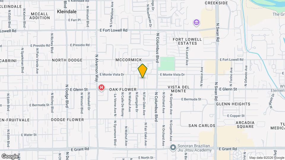 2851 N Fair Oaks Ave Map and Location Details
