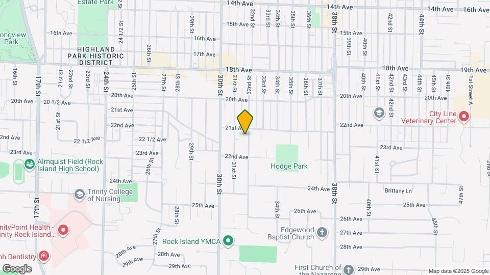 2116 32nd St Mapa y Detalles de la Ubicación