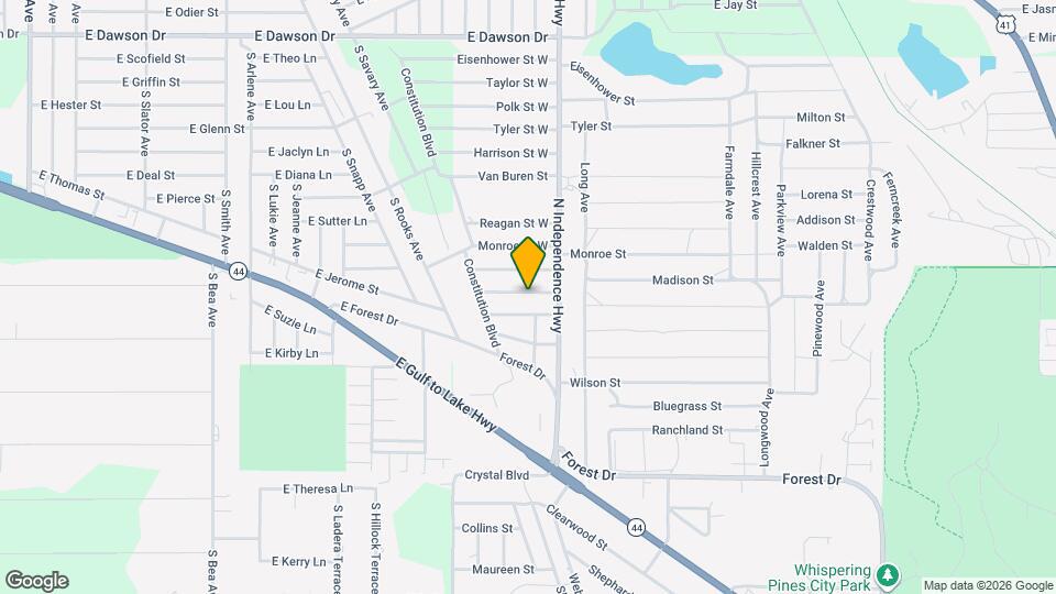 2807 Jefferson St W Map and Location Details