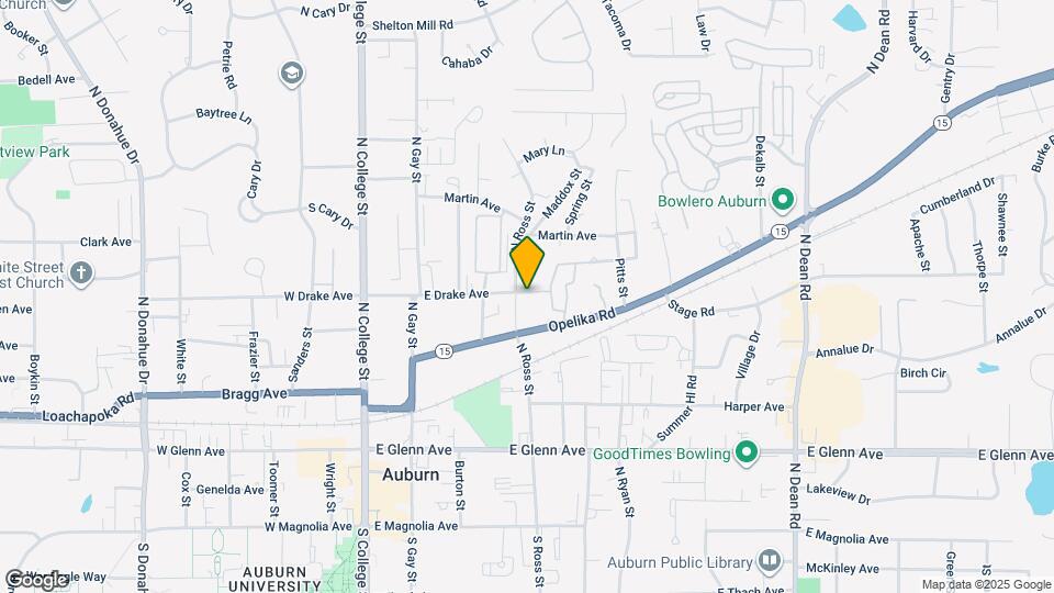 408 E Drake Ave Mapa y Detalles de la Ubicación