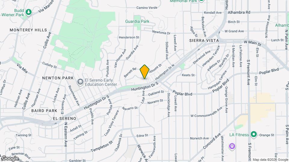 5239-5241 Huntington Dr N Map and Location Details