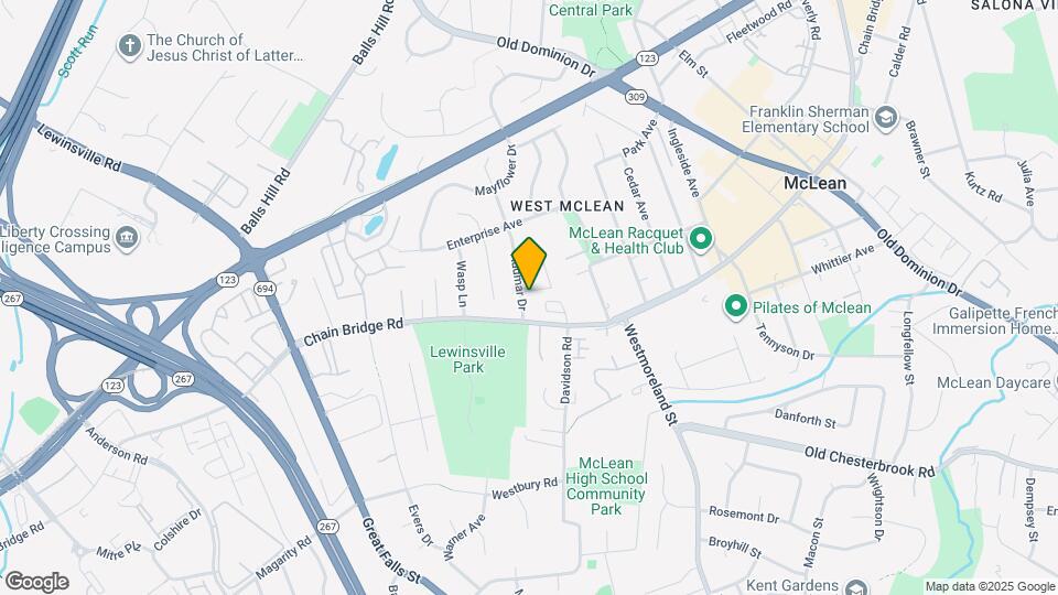 1501 Audmar Dr Map and Location Details