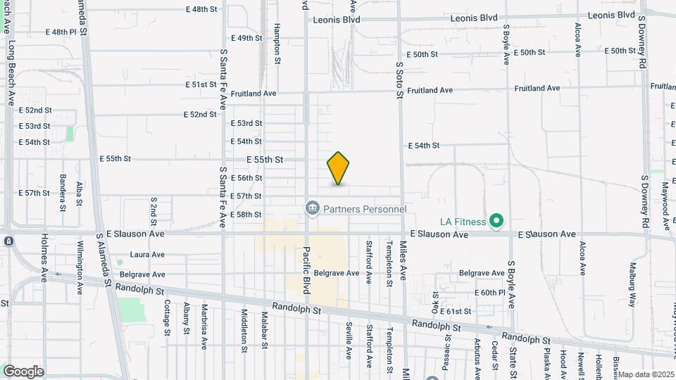 2653 E 57th St Map and Location Details