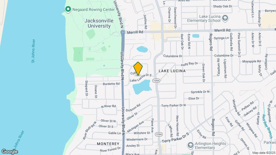 5761 Lake Lucina Dr S Map and Location Details