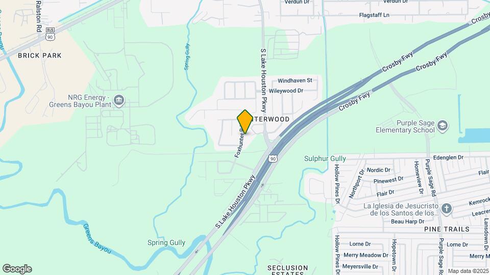 6318 Foxhunter Rd Map and Location Details