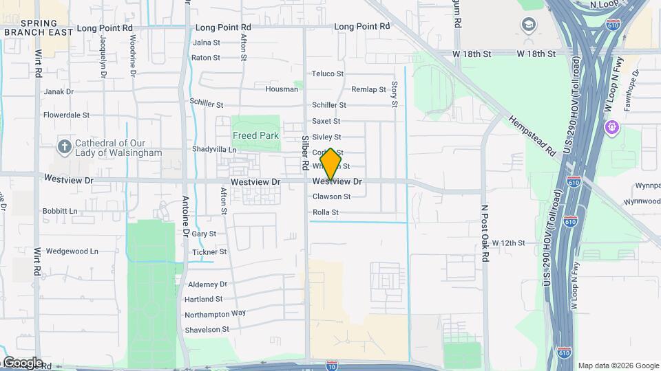 6605 Westview Dr Map and Location Details