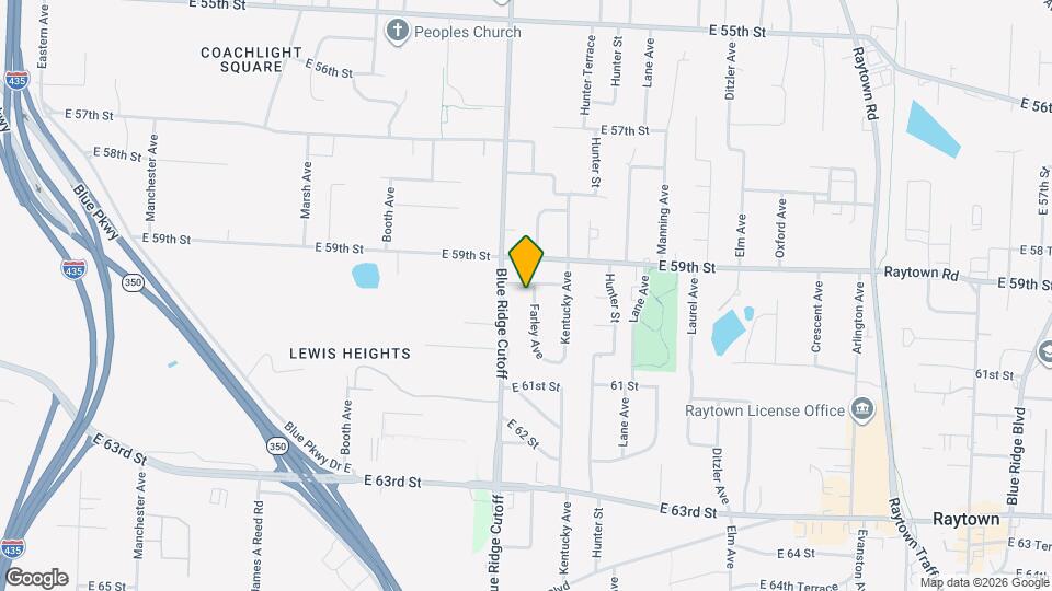 5910 Farley Ave Map and Location Details