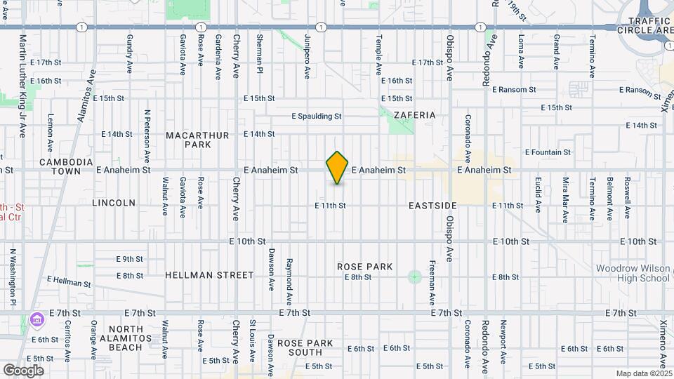 1141 Molino Ave Map and Location Details